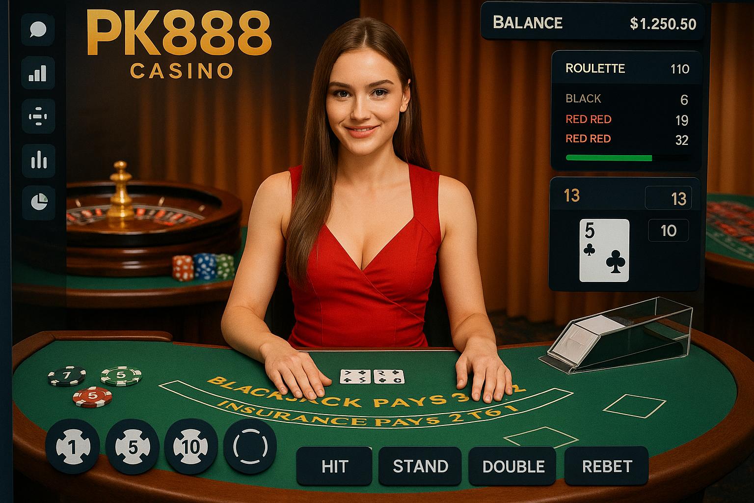O PK888 Live Casino lança promoções regularmente