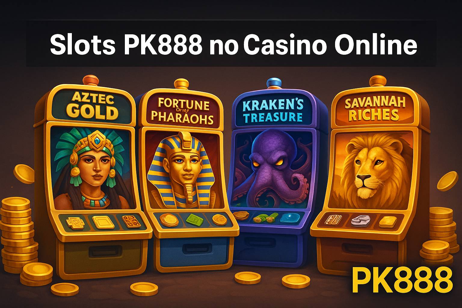 Jogos de Slot no Casino Online PK888