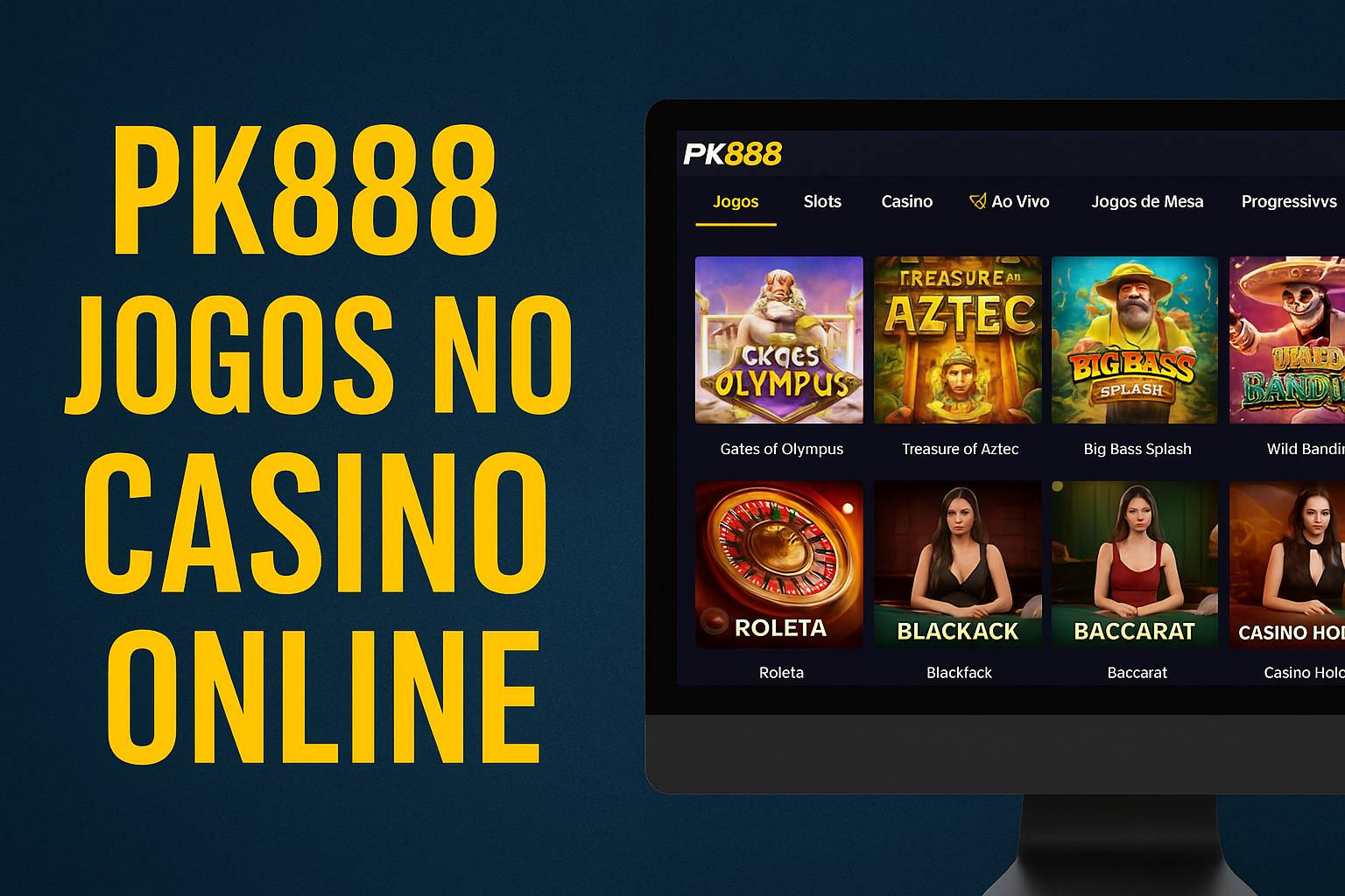Jogos de cassino online PK888