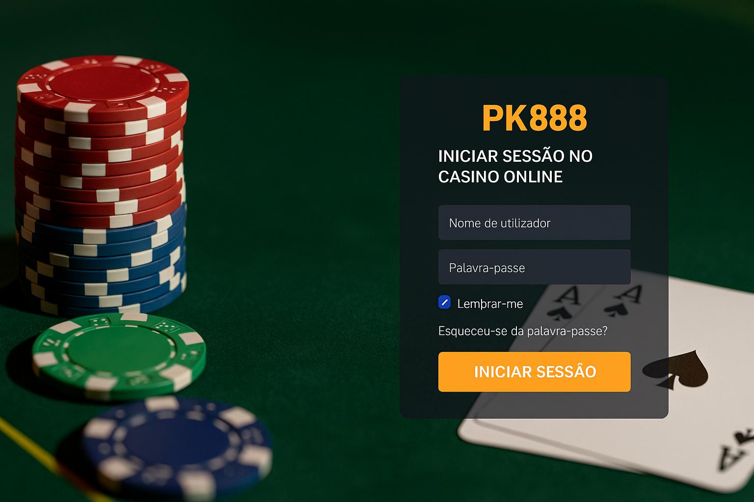 Login no Cassino PK888